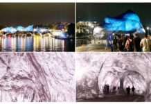Eine Höhle auf der Seine: JRs spektakuläre „Caverne“ auf dem Pont-Neuf wieder geöffnet JR-Cavern-Pont-Neuf_ScreenX
