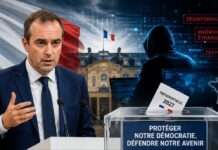 Frankreich rüstet sich gegen digitale Wahlmanipulation Lecornu-Wahlen-Cybereinflussnahme_Illustration