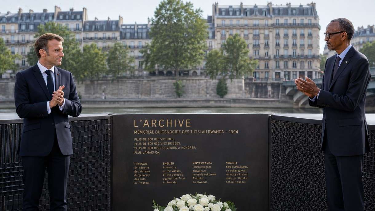 Paris setzt ein Zeichen der Erinnerung: Macron und Kagame eröffnen Gedenkstätte für den Völkermord an den Tutsi
