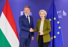 Europas neue Hoffnung in Budapest Magyar_Von-Der-Leyen_2026_Wikipedia