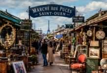 Schatzsuche zwischen Luxus und Legenden Marche-aux-puces-St-Ouen_illustration