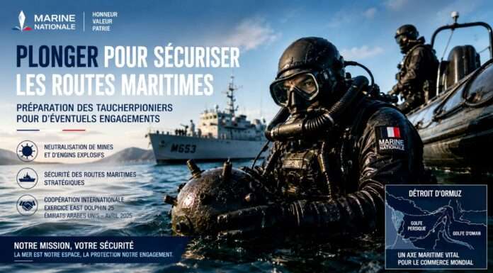 Frankreichs Taucherpioniere im Fokus: Vorbereitung auf einen möglichen Einsatz in der Straße von Hormus Marine-Nationale-Hormus_Illustration