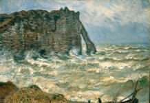 Monet in Le Havre: Wo der Impressionismus seinen Anfang nahm Monet-Etretat-Wikipedia