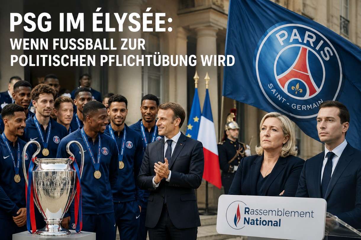 PSG im Élysée: Wenn Fußball zur politischen Pflichtübung wird