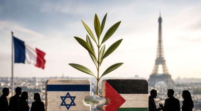 Paris setzt auf die Zivilgesellschaft, um die Zwei-Staaten-Lösung in Nahost am Leben zu halten Paris-vermittelt-bei-Zweistaatenlösung_Illustration