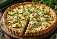 Quiche aux Courgettes et Chèvre – Der moderne Klassiker der französischen Sommerküche Quiche-aux-Courgettes-et-Chèvre