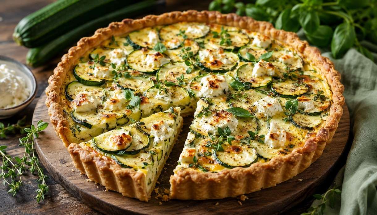 Quiche aux Courgettes et Chèvre – Der moderne Klassiker der französischen Sommerküche