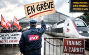 Streik bei der SNCF: Warum Frankreichs Eisenbahner auf die Barrikaden gehen SNCF-Streik_Illustration