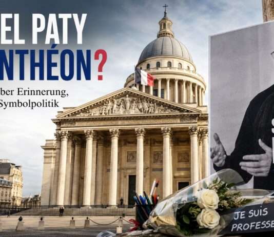 Samuel Paty im Panthéon? Eine Debatte über Erinnerung, Republik und Symbolpolitik Samuel-Paty-Pantheon_Illustration