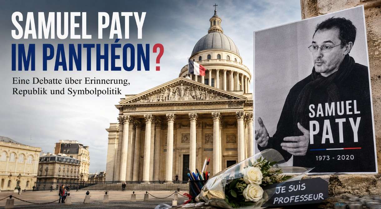 Samuel Paty im Panthéon? Eine Debatte über Erinnerung, Republik und Symbolpolitik