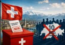 Die Schweiz sagt Nein zum Bevölkerungsdeckel Schweiz-10-Millionen-Initiative-abgelehnt_Illustration