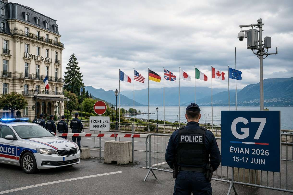 Wenn Sicherheit zur Kulisse wird: Der G7-Gipfel stellt Évian und Genf auf die Probe