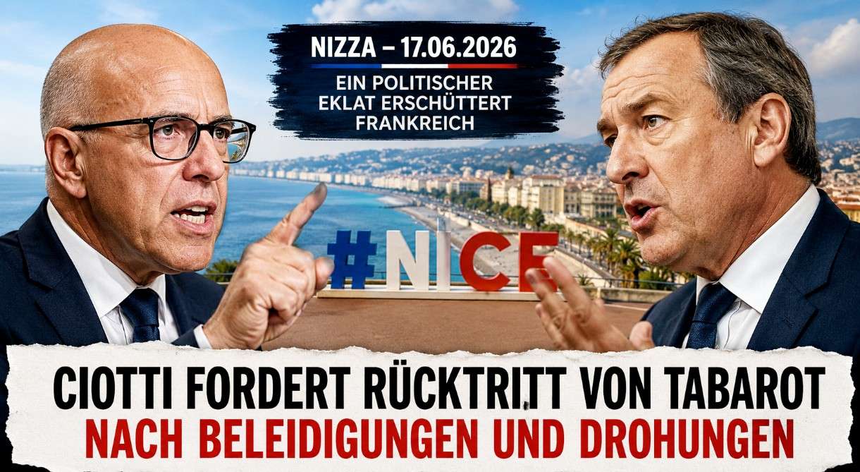 Eklat in Nizza: Ciotti fordert Rücktritt von Verkehrsminister Tabarot