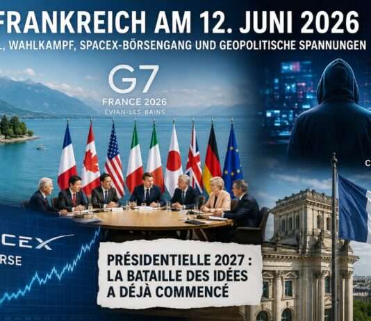 Frankreich zwischen Gipfeldiplomatie und Wahlkampfmodus Tagesüberblick-12-Juni-2026_Illustration