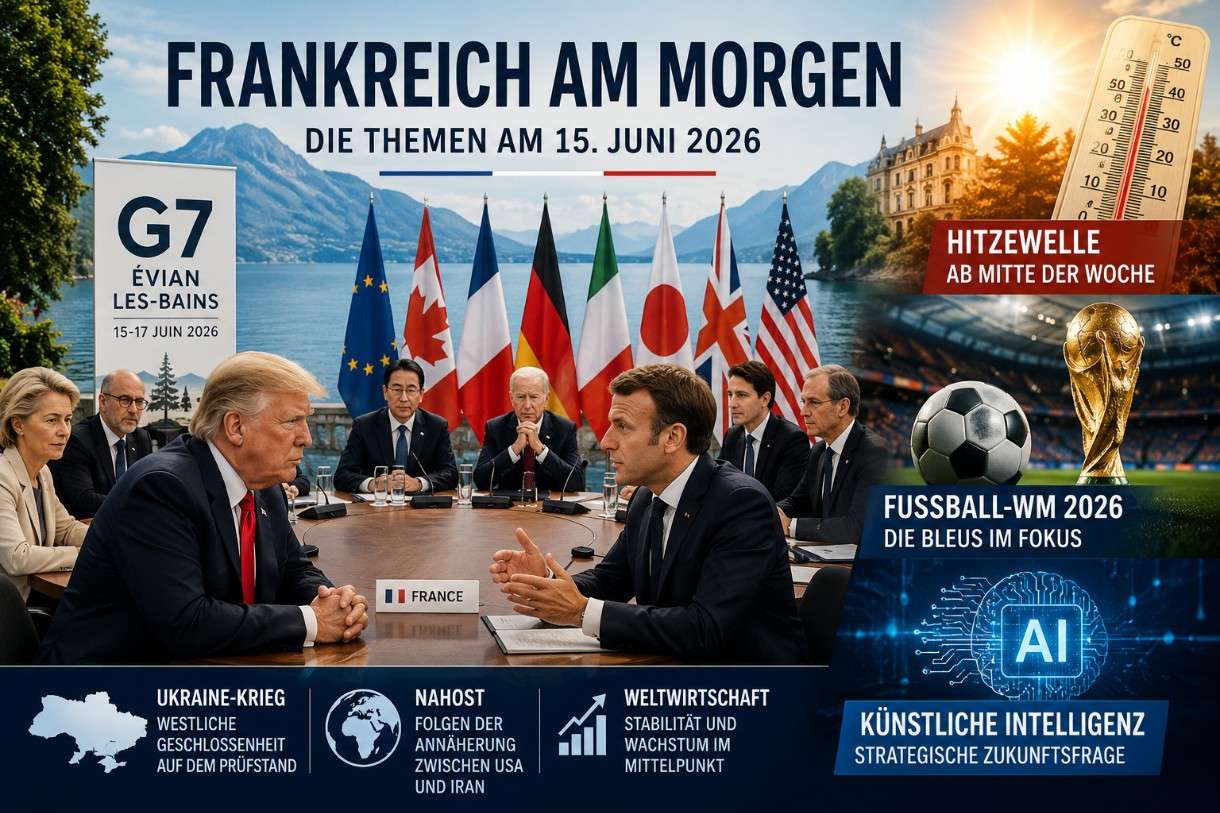 Frankreich heute: Diese Themen dominieren die Presse am 15. Juni 2026