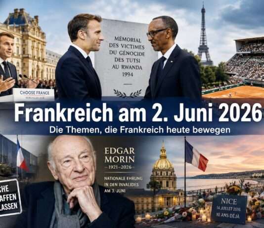 Frankreich zwischen Zukunftsoptimismus und Erinnerungskultur Tagesüberblick-2-Juni-2026_Illustration