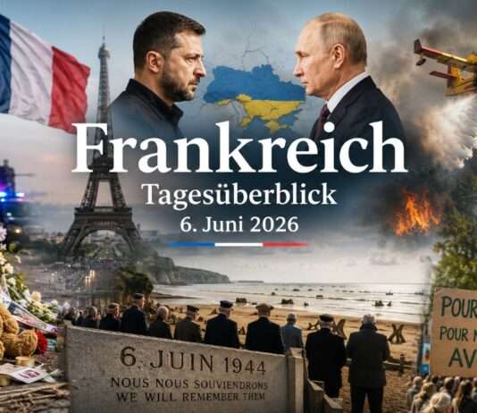 Tagesüberblick Frankreich – Was beschäftigt die französische Presse am Wochenende des 6. Juni 2026? Tagesüberblick-Wochenende-6-7-Juni-2026_Illustration