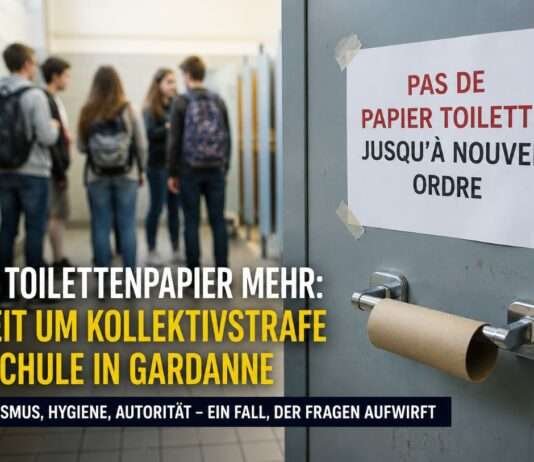 Kein Toilettenpapier mehr: Streit um Kollektivstrafe an Schule in Gardanne Toilettenpapier-Schule-Gardanne_Illustration