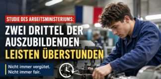 Wenn die Lehre länger dauert: Zwei Drittel der Auszubildenden leisten Überstunden Überstunden-Ausbildung_Illustration
