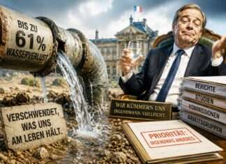 Kommentar: So verschwendet der Staat das, was die Menschen am Leben hält Wasserverlust-politische-Gleichgültigkeit_Illustration