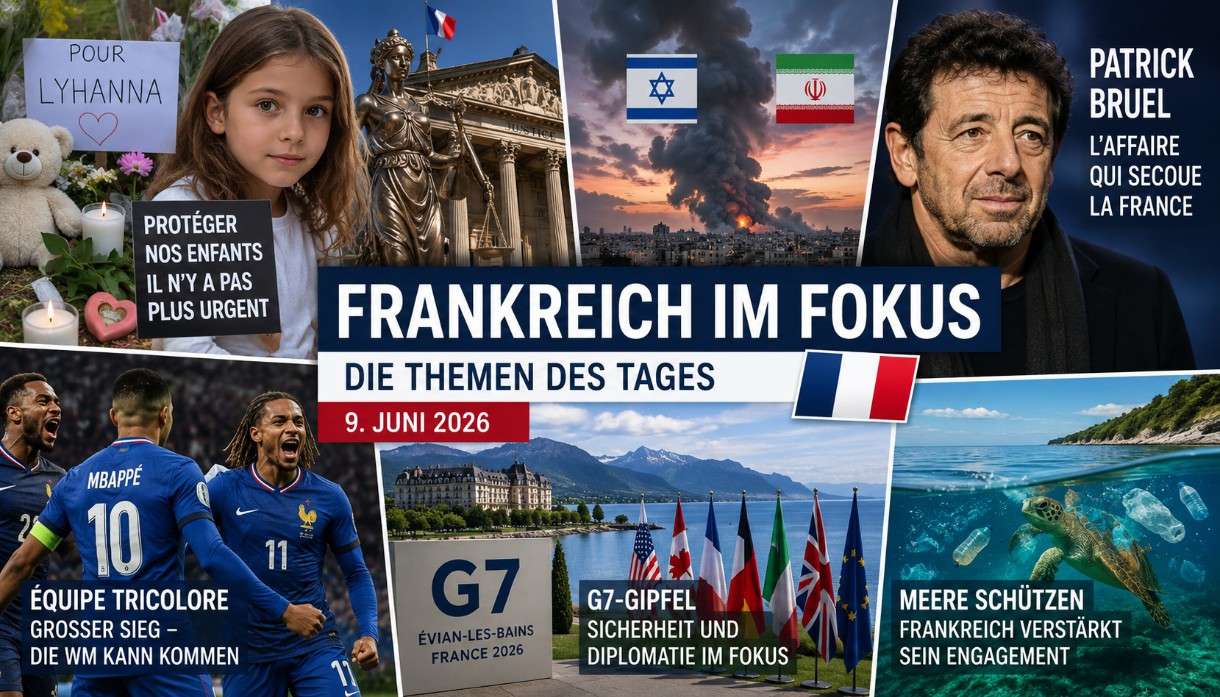 Tagesüberblick Frankreich – Was beschäftigt die französische Presse am 9. Juni 2026?